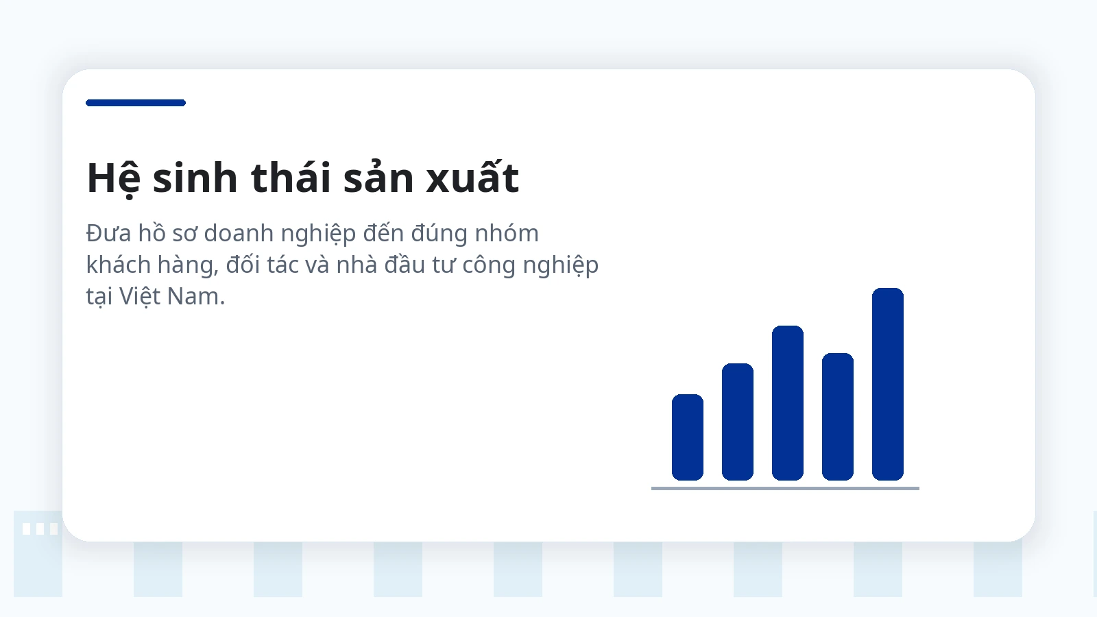 Minh họa nhà máy và hệ sinh thái sản xuất công nghiệp